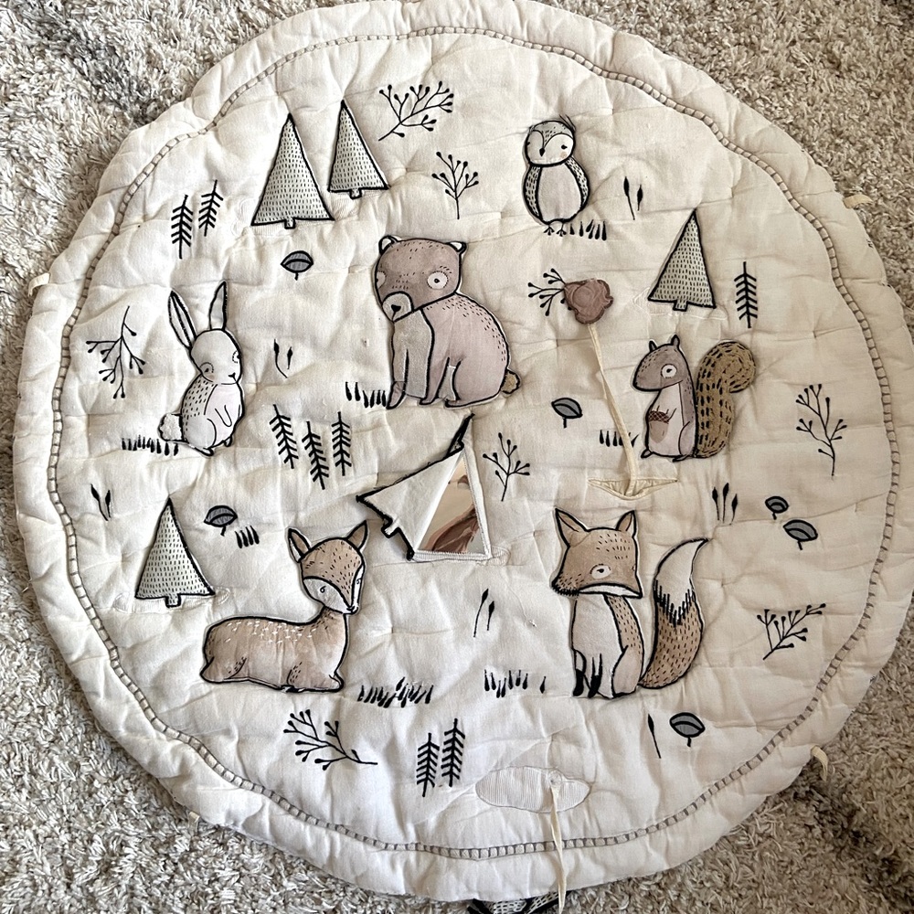Crate & Barrel Animals Baby Activity Mat